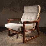 Scandinavian teak armchair
