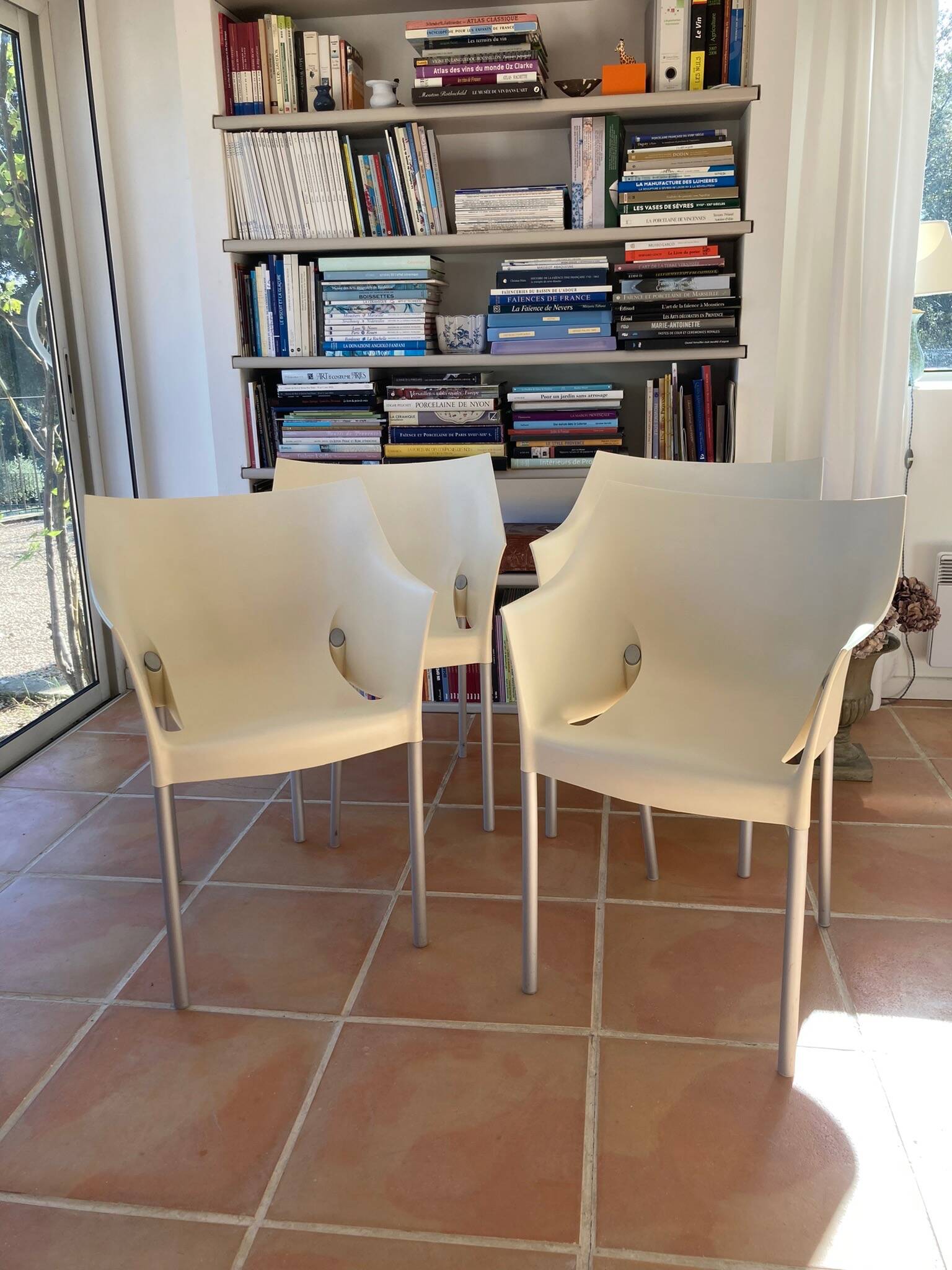 DR NO P.STARCK ARMCHAIRS BY KARTELL