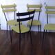 set of 4 chairs design Colette Gueden