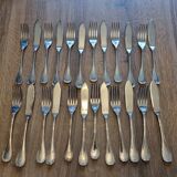 24 fish cutlery sets Christofle Malmaison model