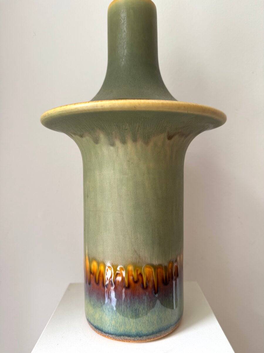 Vintage Danish table lamp by Einar Johansen for Søholm Stoneware, 1970s