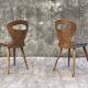 Pair of Baumann ant bistro chairs