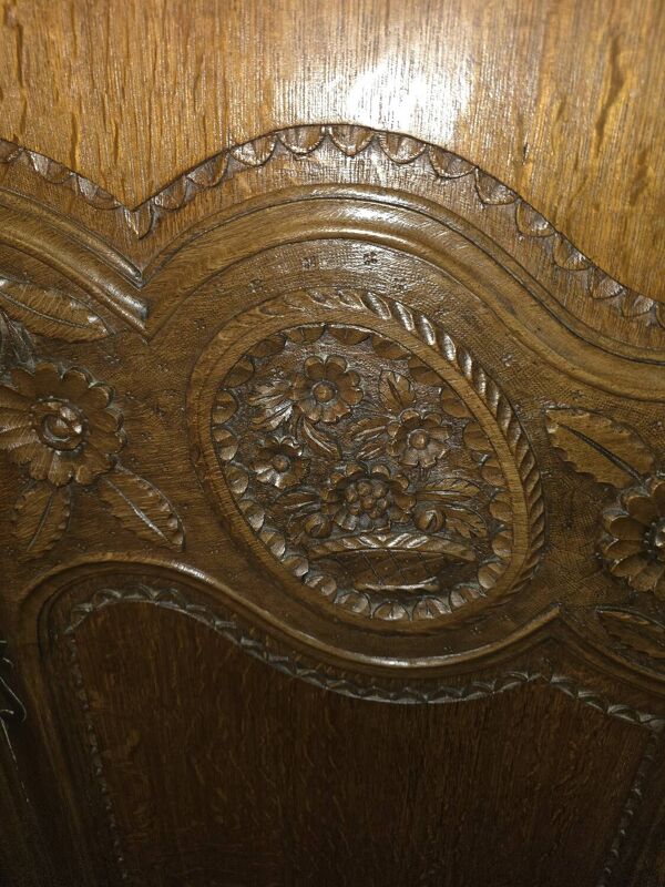 Armoire Normande, armoire de mariage en chêne
