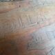 Ensemble de 3 boites en bois toilette de pension vintage