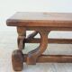 Solid oak coffee table