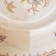 8 flat plates Sarreguemines décor Minton