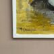 Original Swedish Oil on Canvas – “Seagull” by Ingeborg Stragnell – Signed
