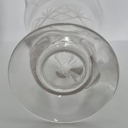 Cut crystal water jug from Fains – 21 cm – vintage