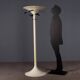 Kartell 4706 floor lamp vintage design BBPR in plastic, Italy, 1970s