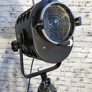 Vintage tripod theater spotlight, 1960s