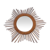 Rattan sun mirror, 1960s design, vintage
