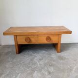 Meuble d’appoint bas style Perriand