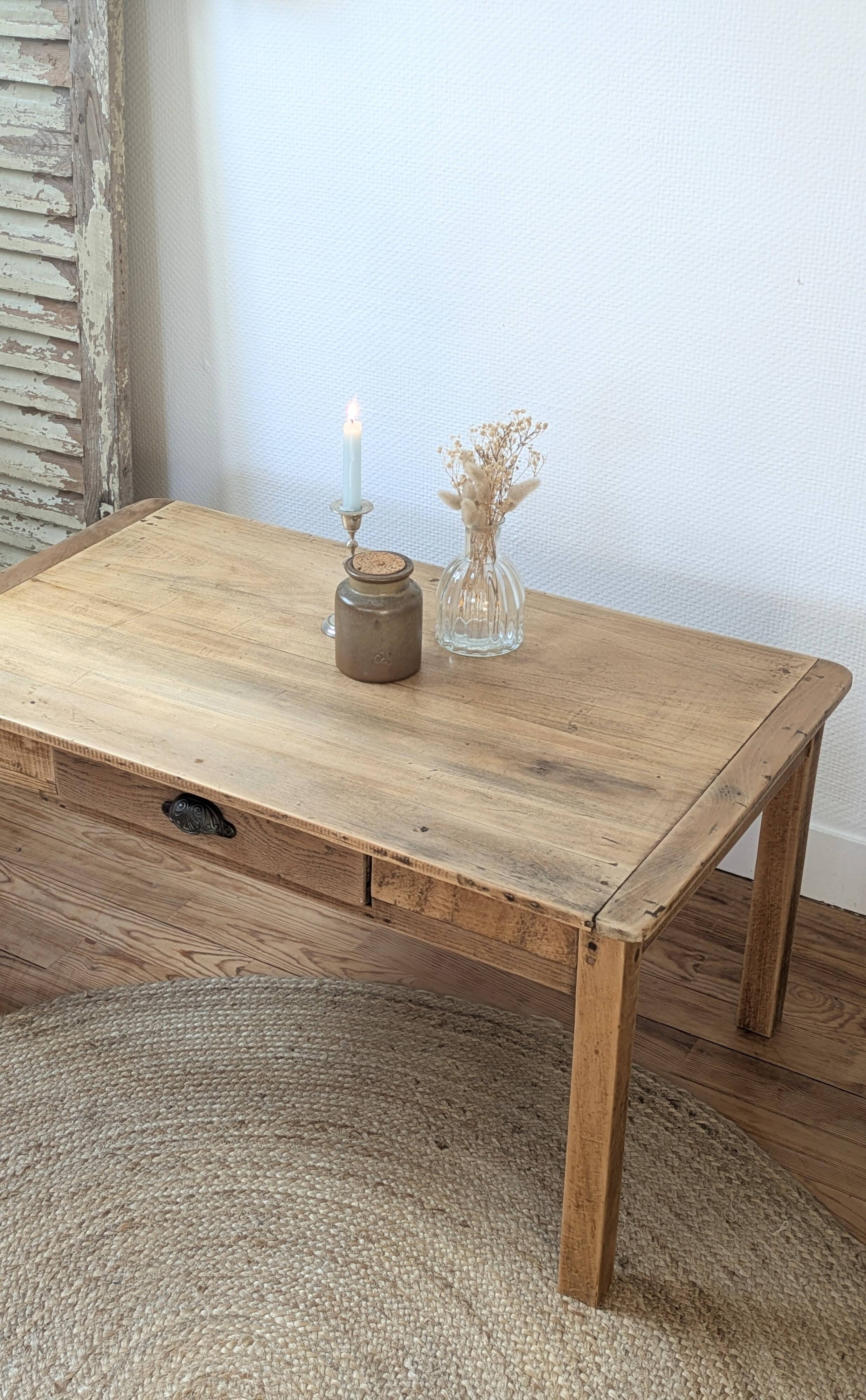 Renovated old coffee table
