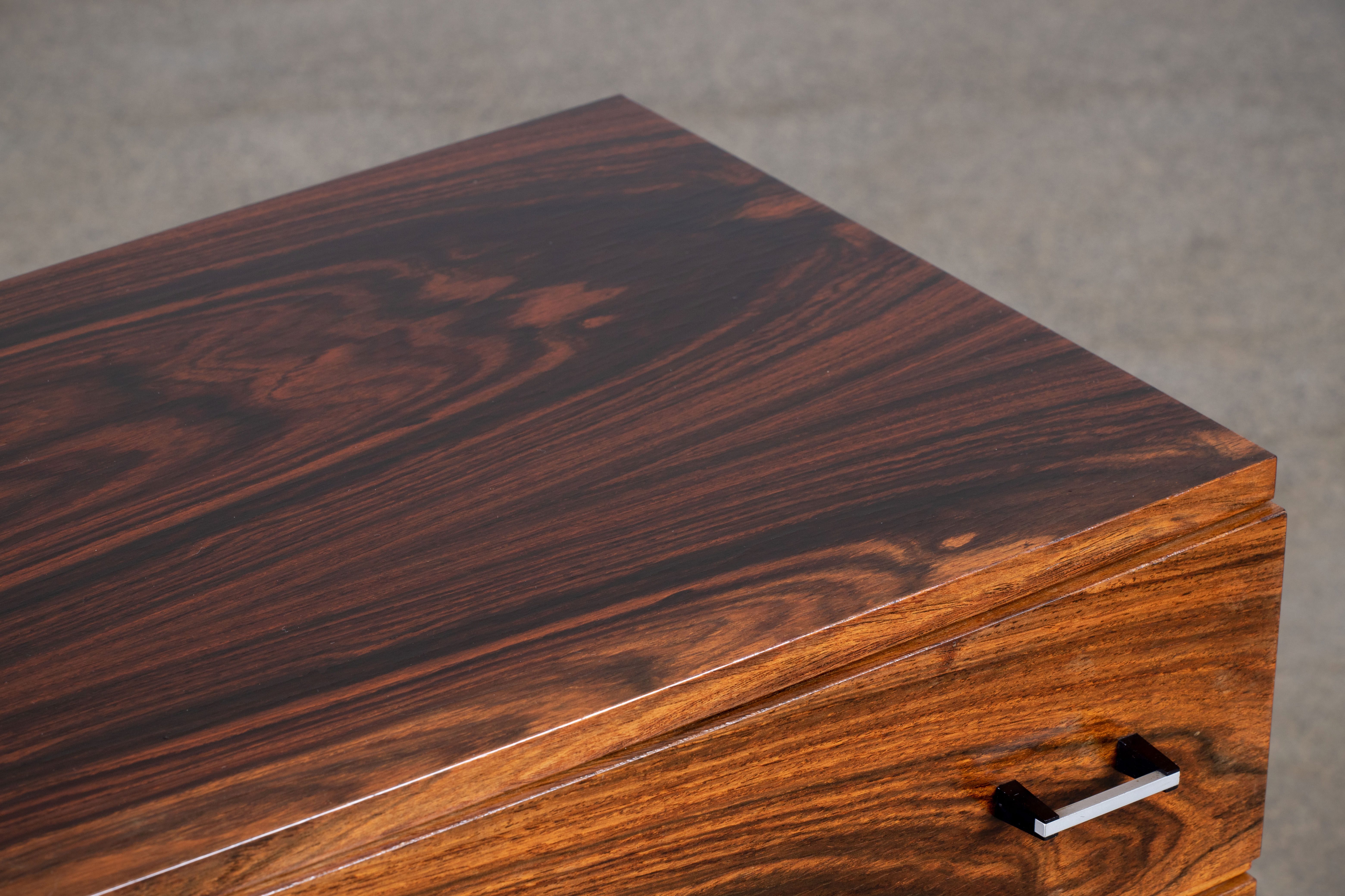 Scandinavian rosewood chest of drawers - 1960