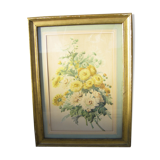 Chromolithography "bouquet of flowers"