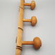 Bamboo-style imitation wooden coat rack