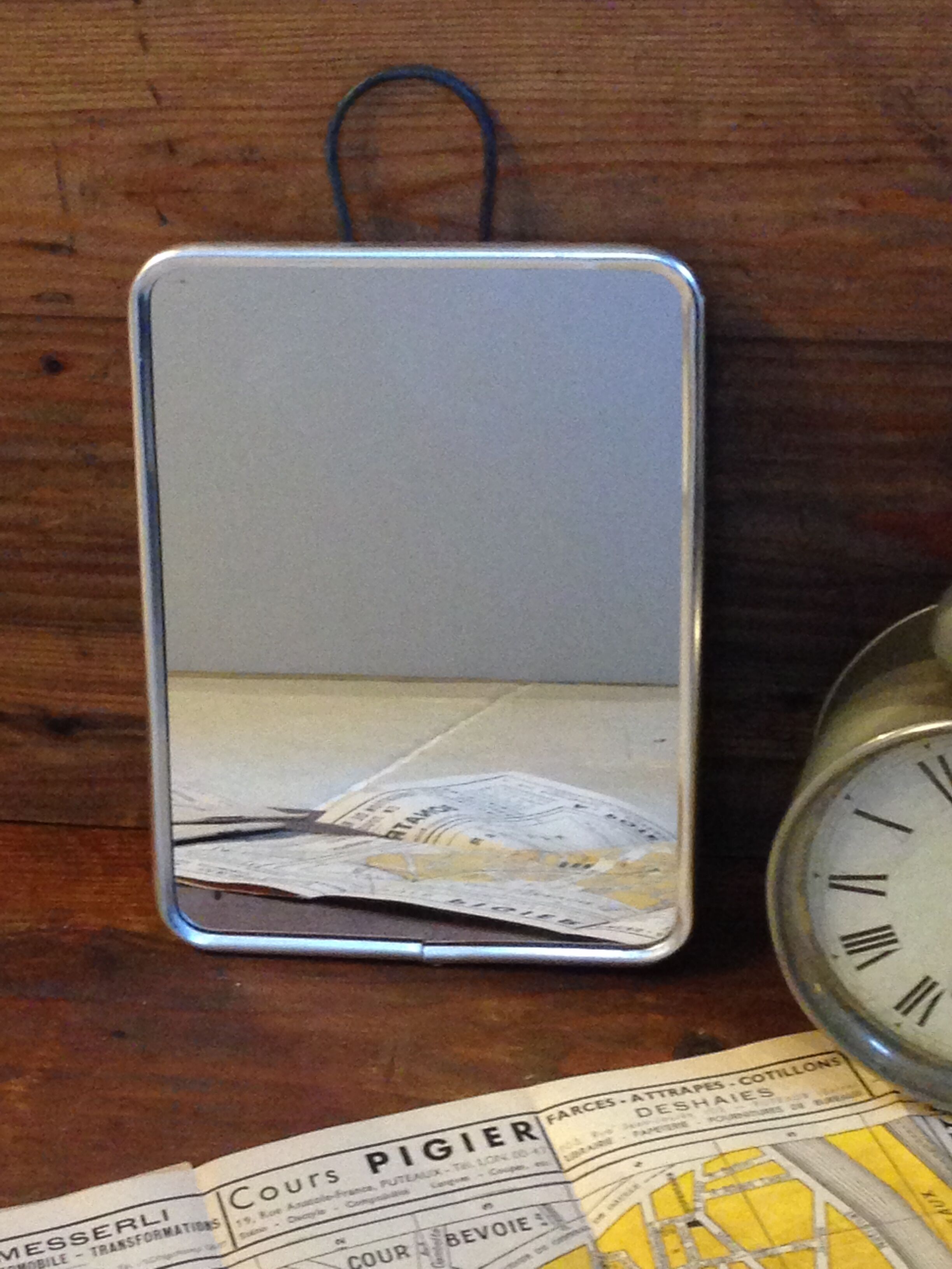 Mirror Barber vintage 20 X 15cm