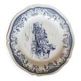 Plate in Gien