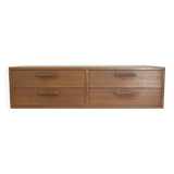 Teak Wall Drawer Module By Kai Kristiansen For Feldballes Møbler, 1960s