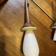 Scandinavian teak pendant light