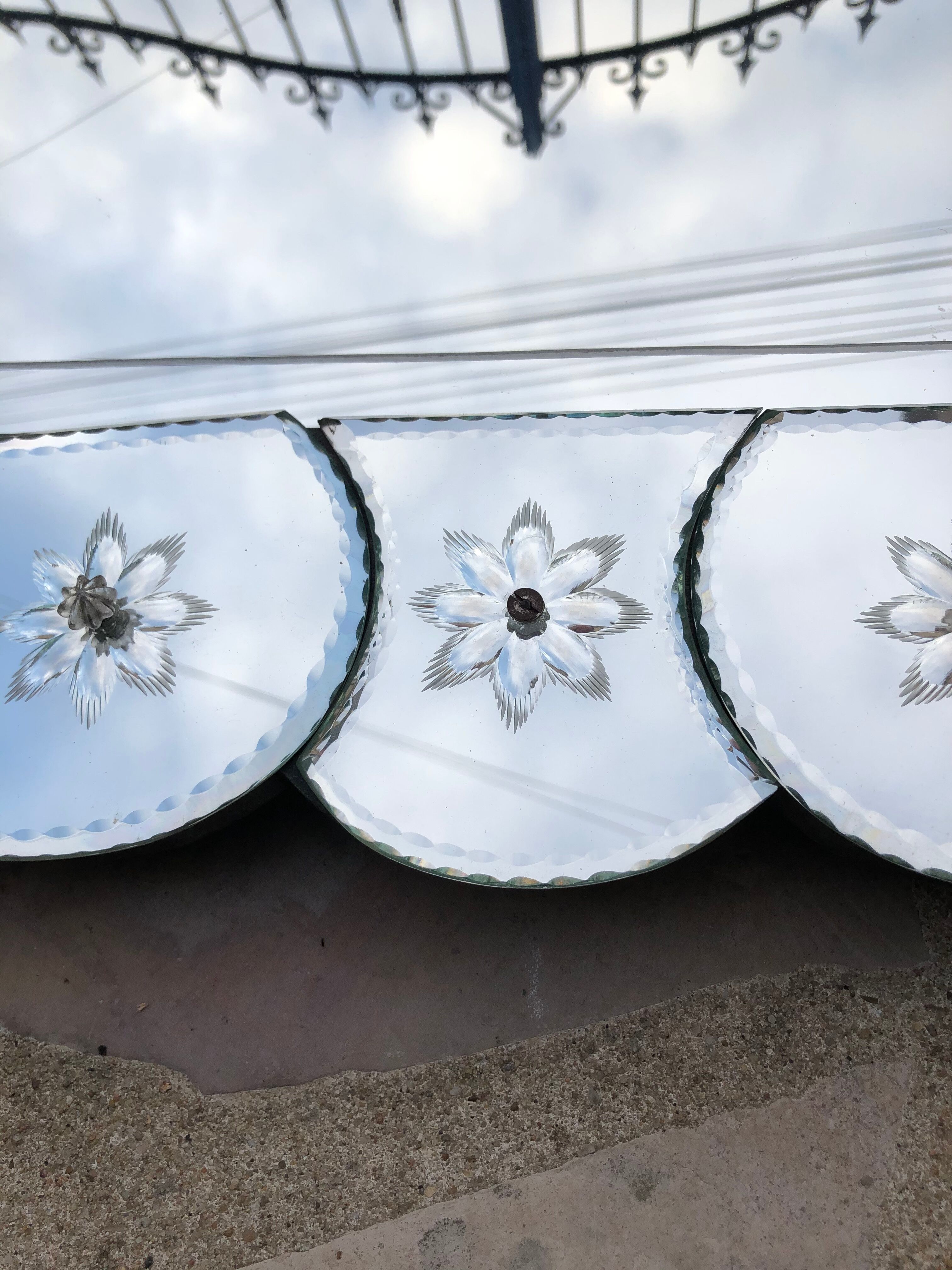 Large Venetian mirror 69x99cm