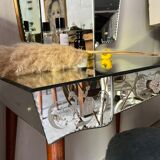 Former Venetian dressing table with triptych
