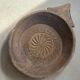 Ancient Indian plateau carved from solid wood "Whirlwind"
