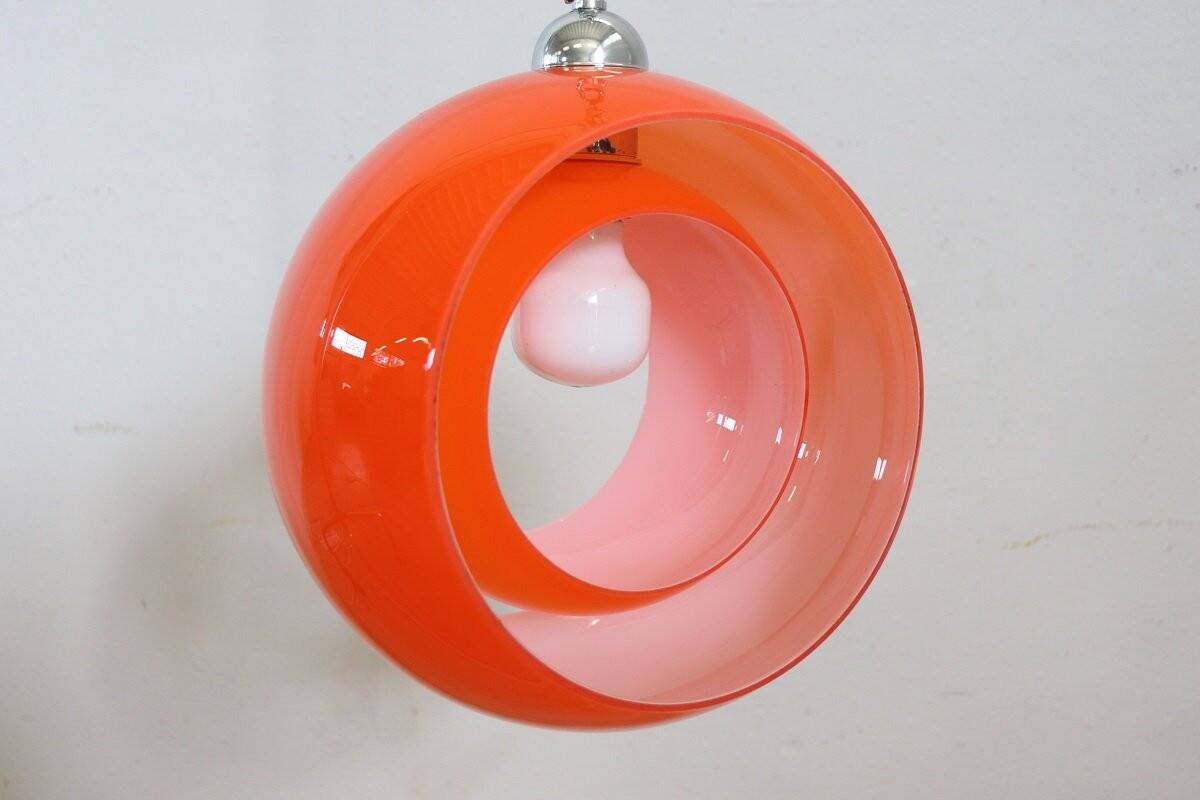 1960s Murano glass pendant light