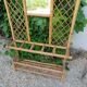 Vintage rattan wardrobe