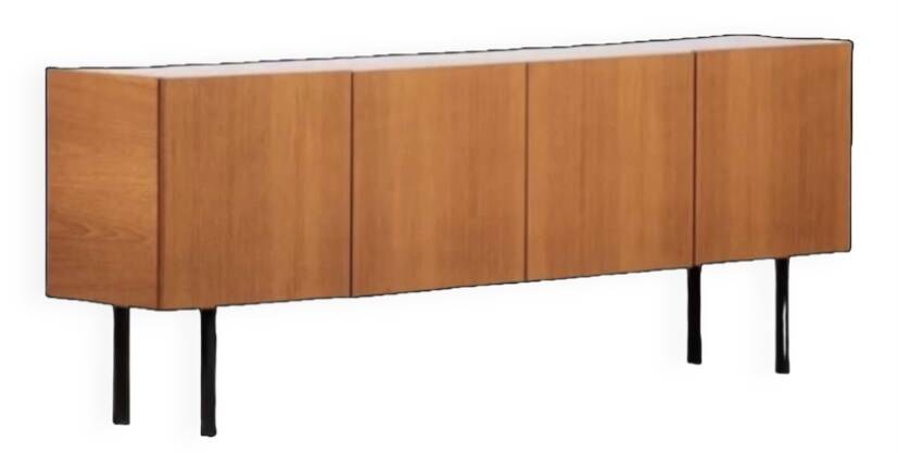 Vintage Scandinavian teak sideboard