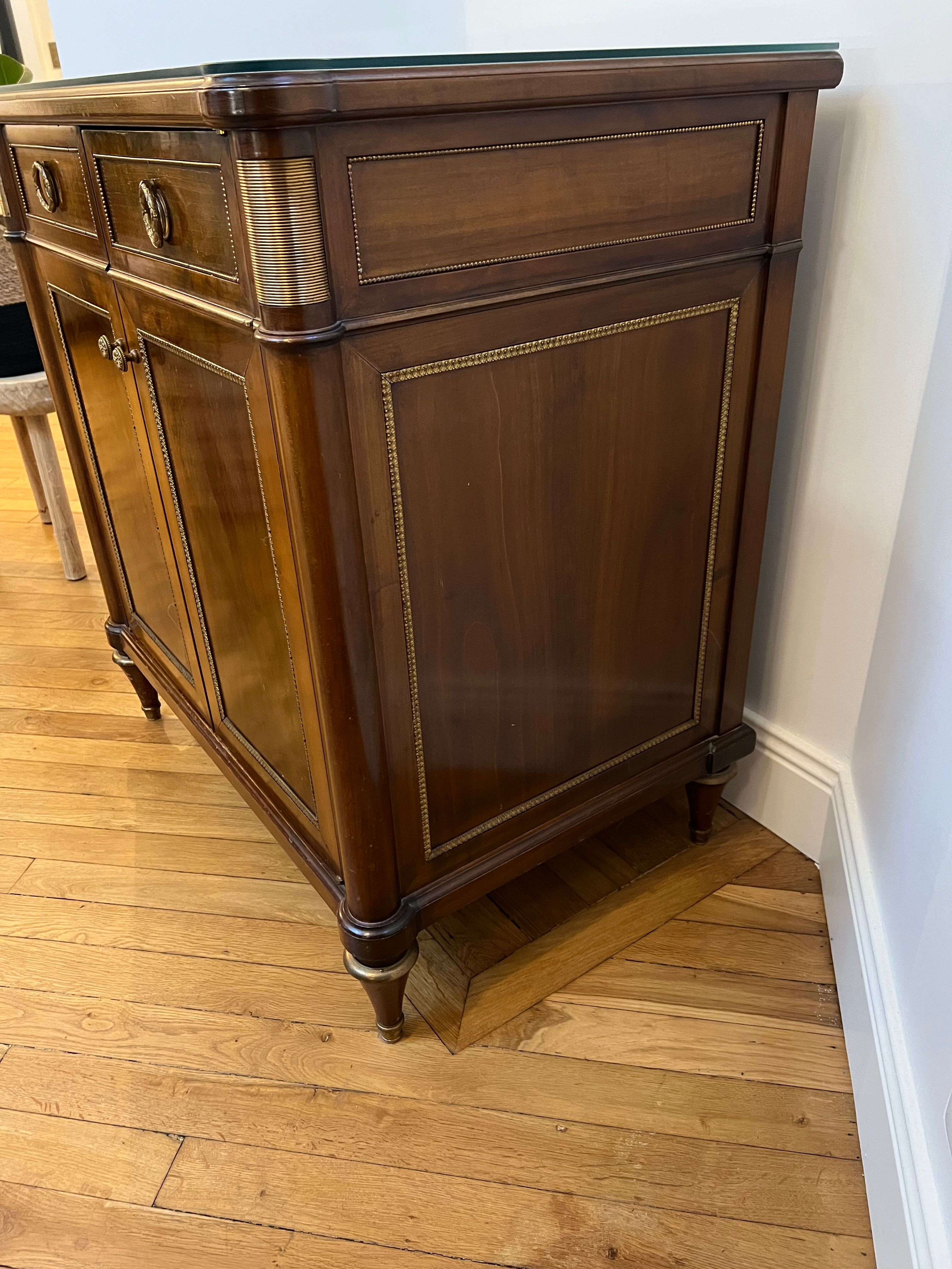 Mahogany sideboard Louis XVI