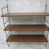 Shelf wall metal metal and wood type string