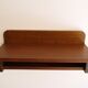 Vintage wooden wall bedside 1960