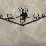Art deco coat rack and umbrella stand set