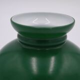 Green glass pendant lamp