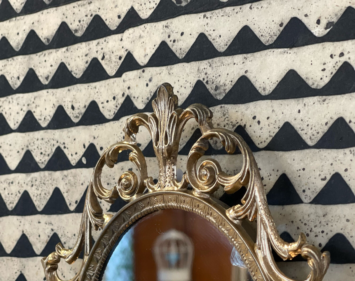 Italian mirror, 25x18 cm