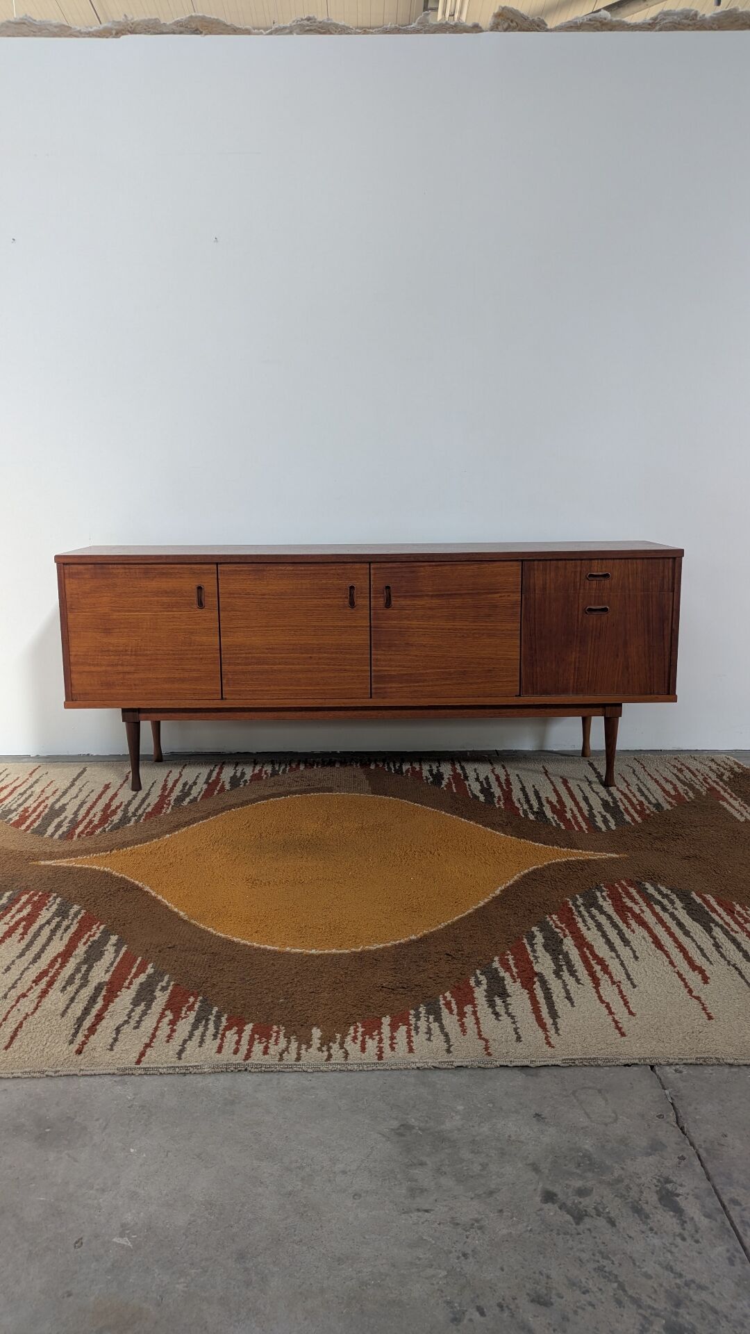 Vintage Scandinavian design sideboard