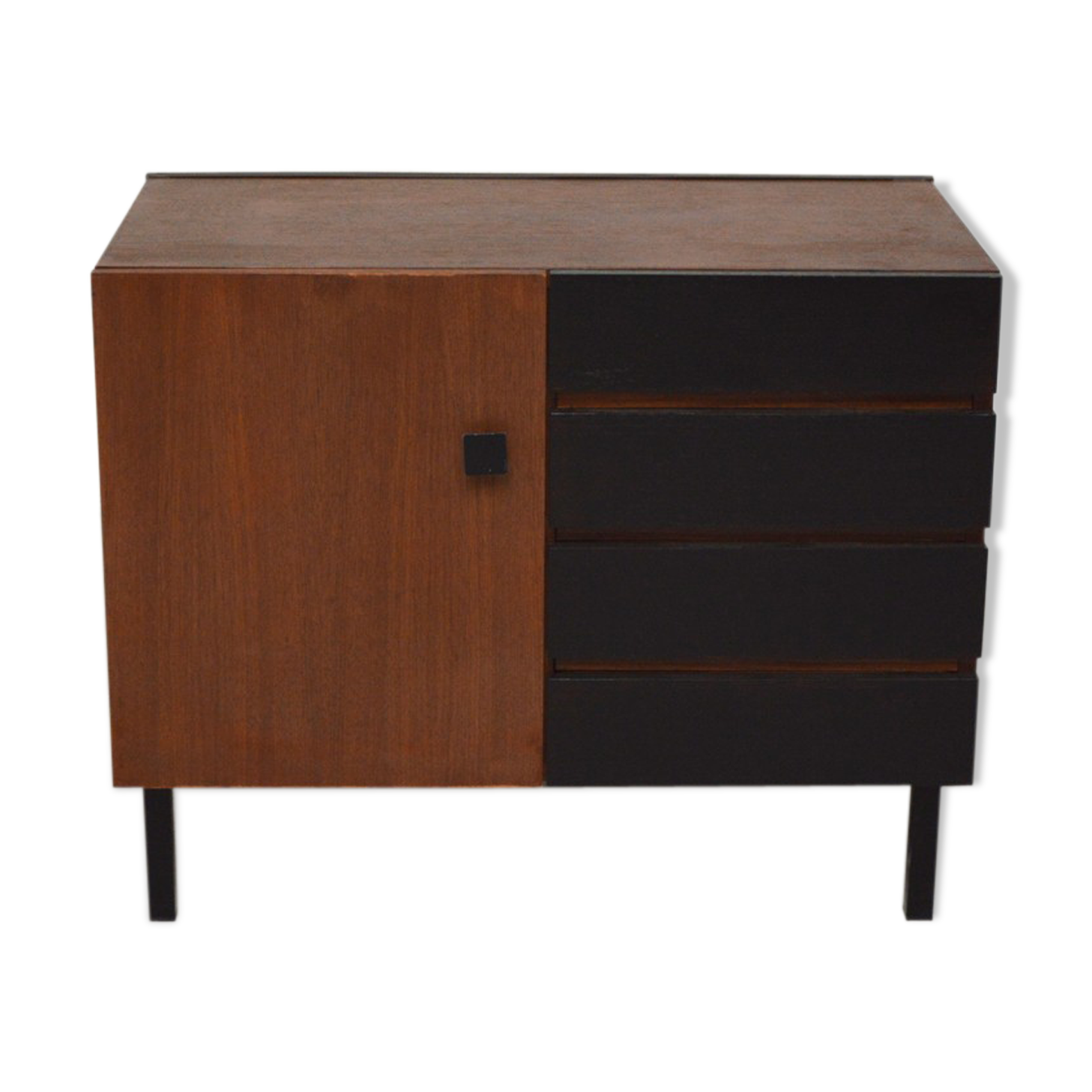 Petit meuble porte et tiroirs, 1960