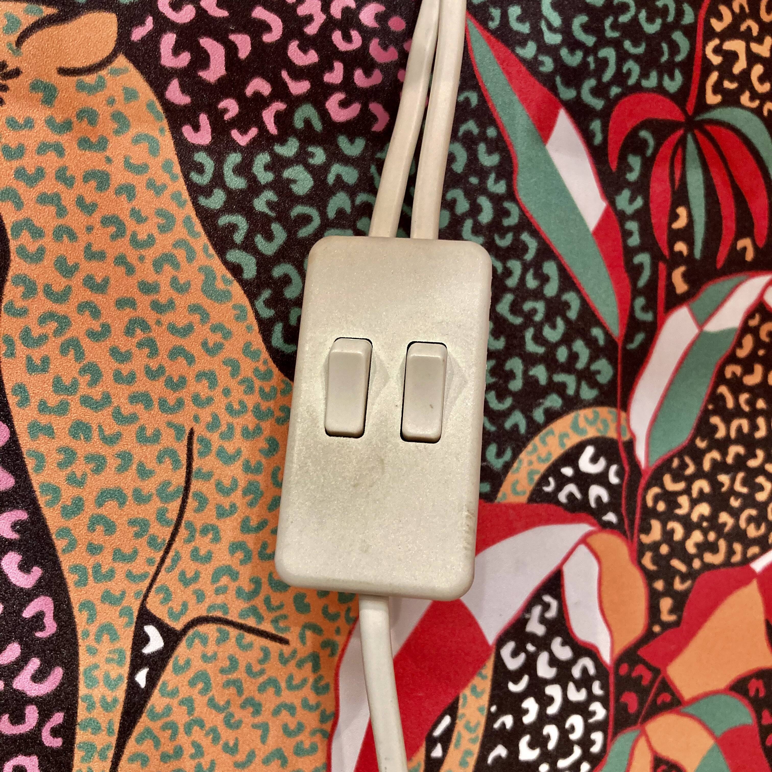 Double adjustable wall lamp Scandinavian design.