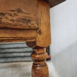 Antique French table farm dining table 19th century 73 x 201 cm