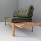 Lit de repos du milieu du siècle avec côtés coulissants, années 1960