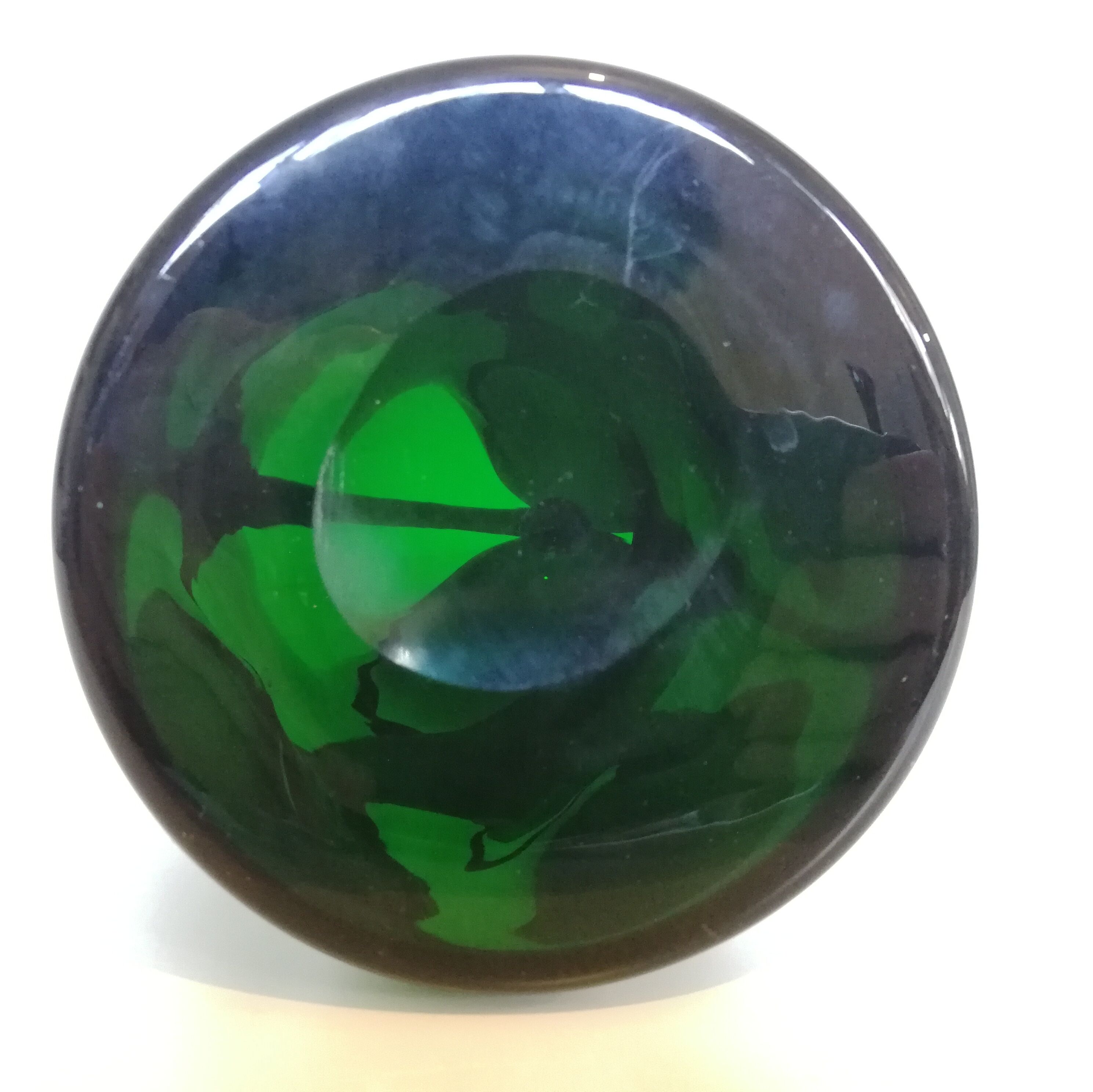 Old blown glass pitcher