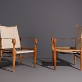 Wilhelm Kienzle safari chairs for Wohnbedarf, set of 2