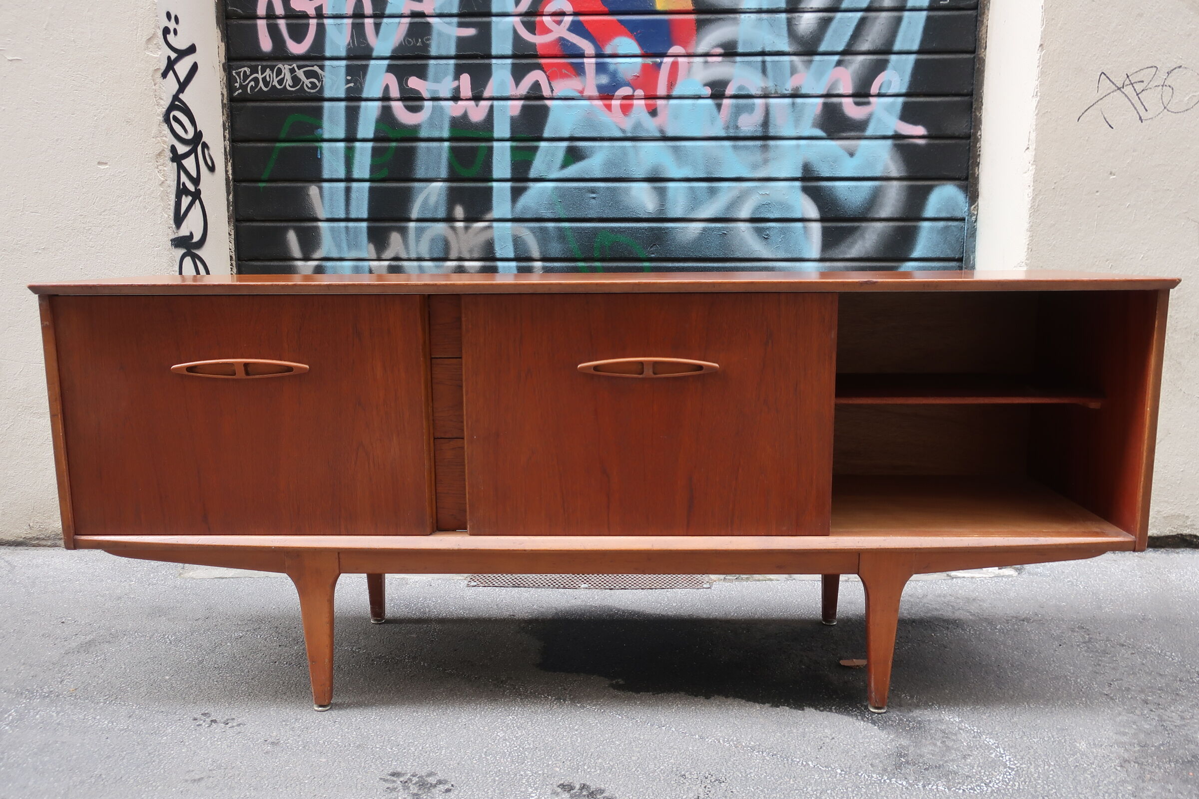 Teak sideboard of the 1960s