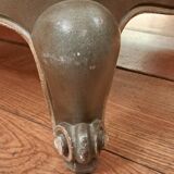 Louis XV style crossbow chest of drawers with patina