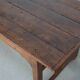 Antique Oak 19th Century French Rustic Farmhouse Dining Table