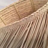 Yellow ceramic lamps pair