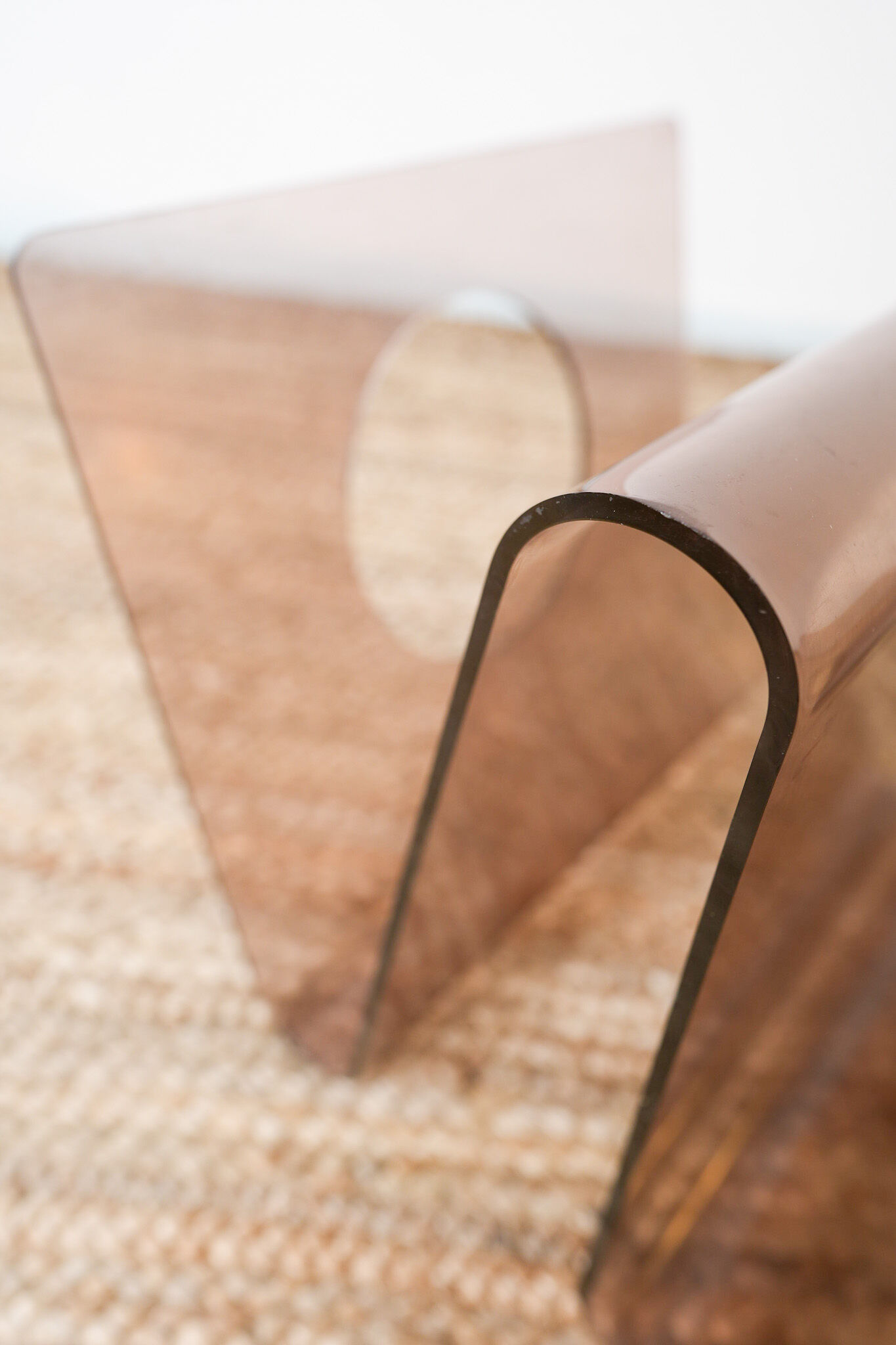 Plexiglas magazine holder Michel Dumas