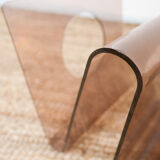 Plexiglas magazine holder Michel Dumas
