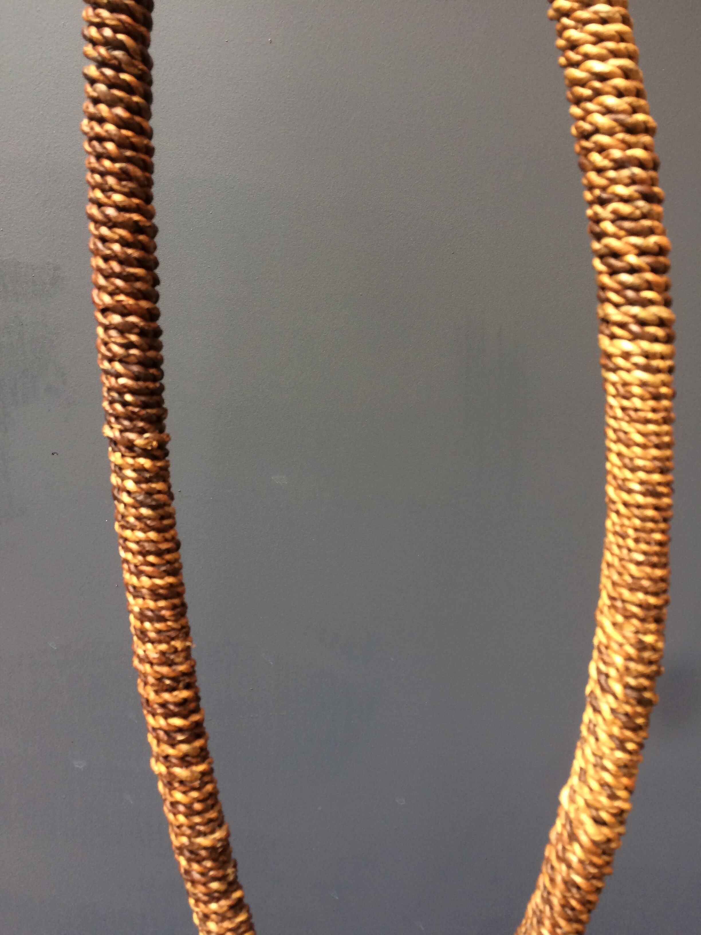 Carnival lamp in Fiber of Glass and Wicker